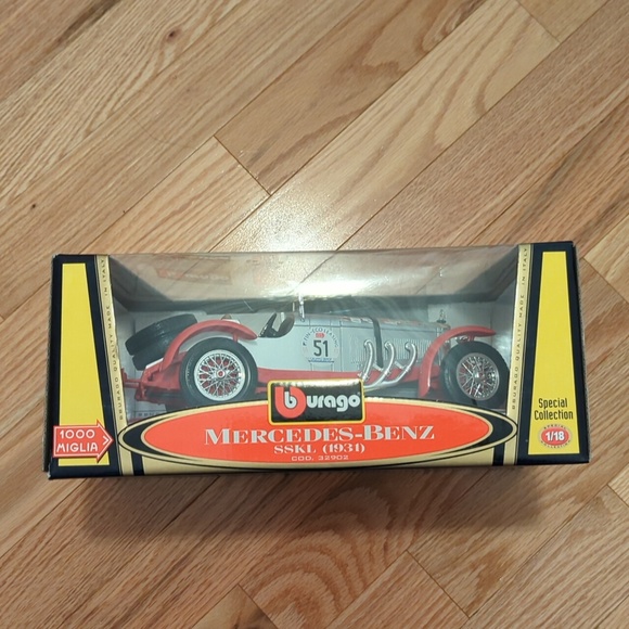 Burago Mercedes-Benz SSKL (1931) Model - Picture 3 of 6